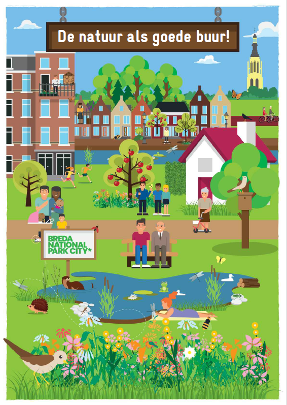 De natuur als goede buur kaft